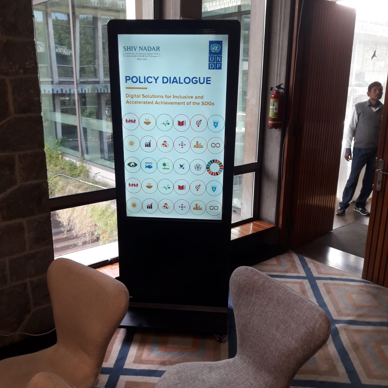 Policy Dialogue Signage